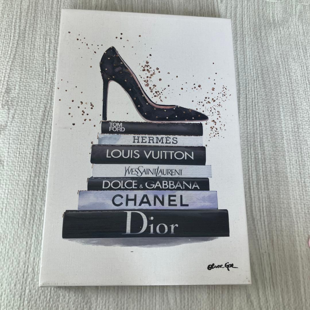 オリバーガル　OLIVER GAL アートパネル　シャネル ディオール ヒール