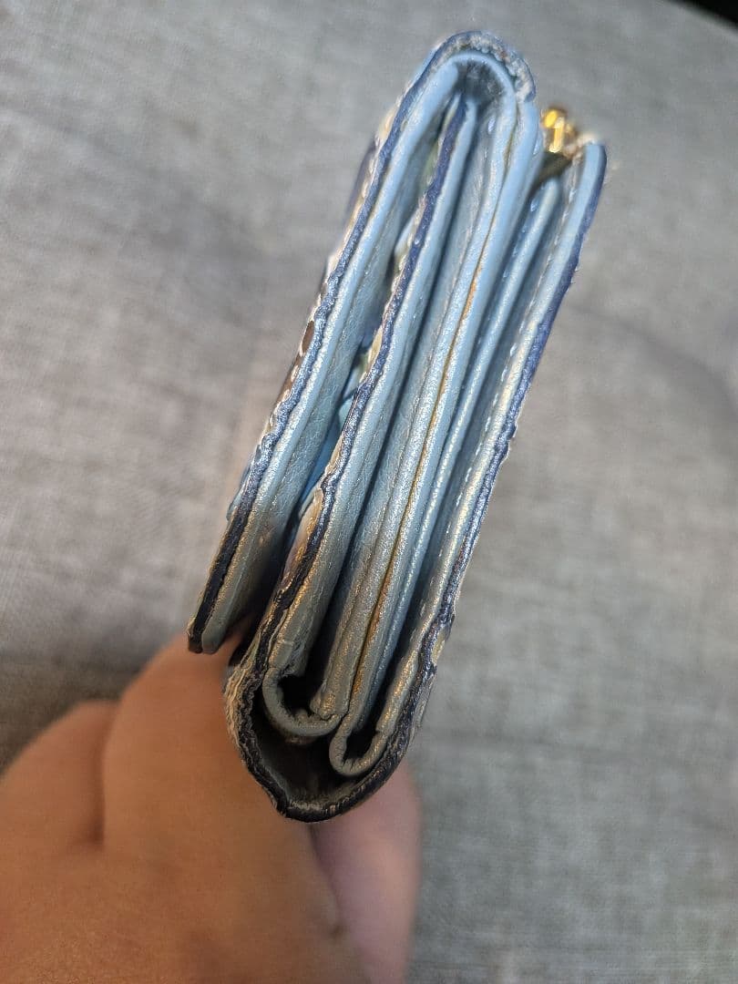 美品★アタオ★ハート型 ★三つ折り財布