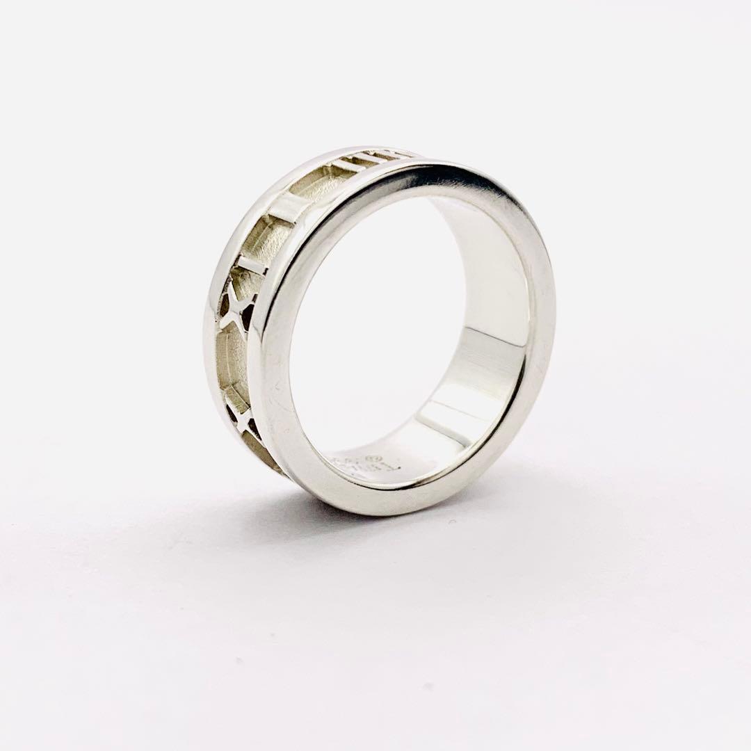 新品仕上げ ティファニー アトラス リング 8号 シルバー925