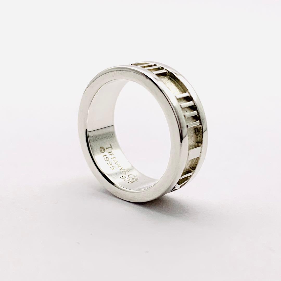 新品仕上げ ティファニー アトラス リング 8号 シルバー925