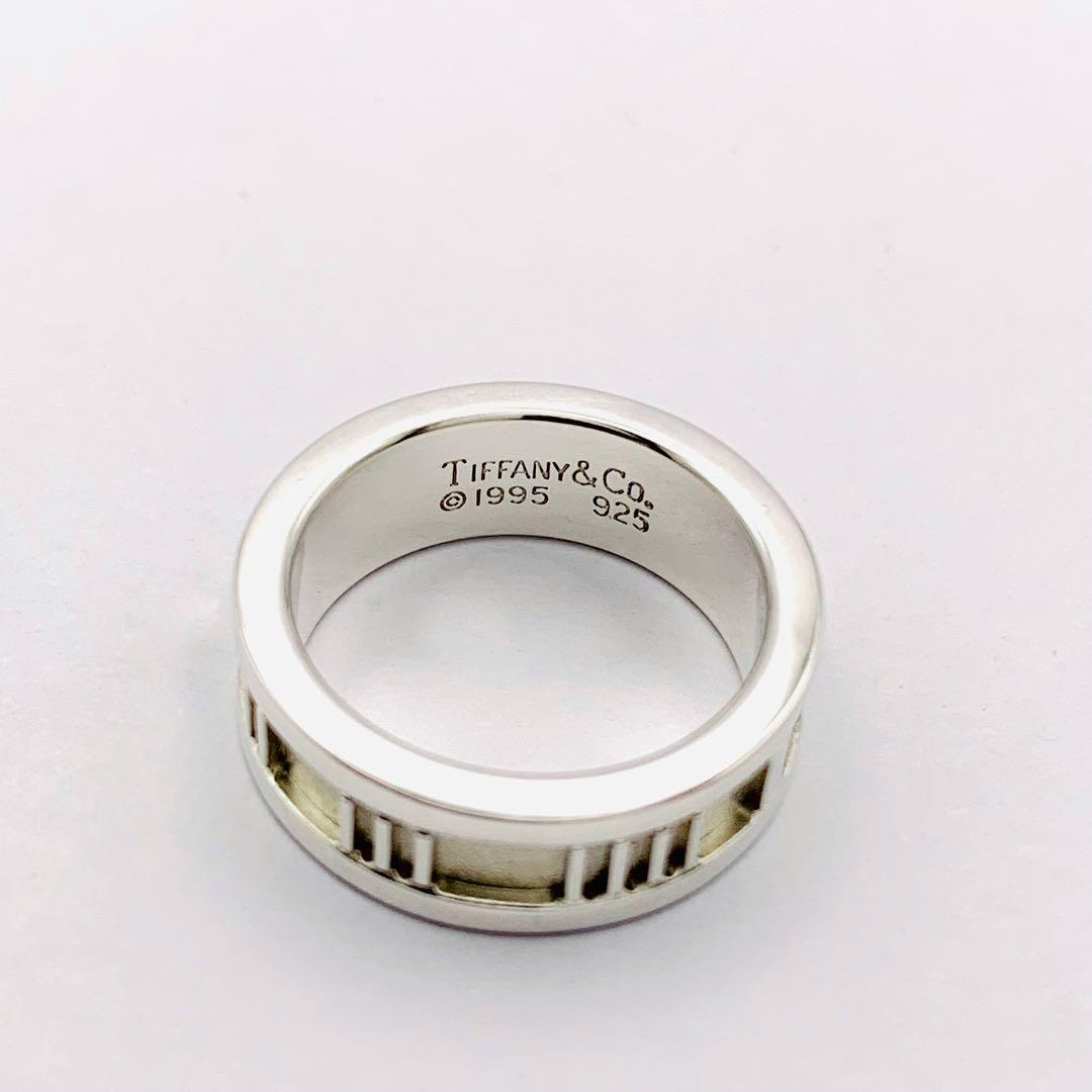 新品仕上げ ティファニー アトラス リング 8号 シルバー925