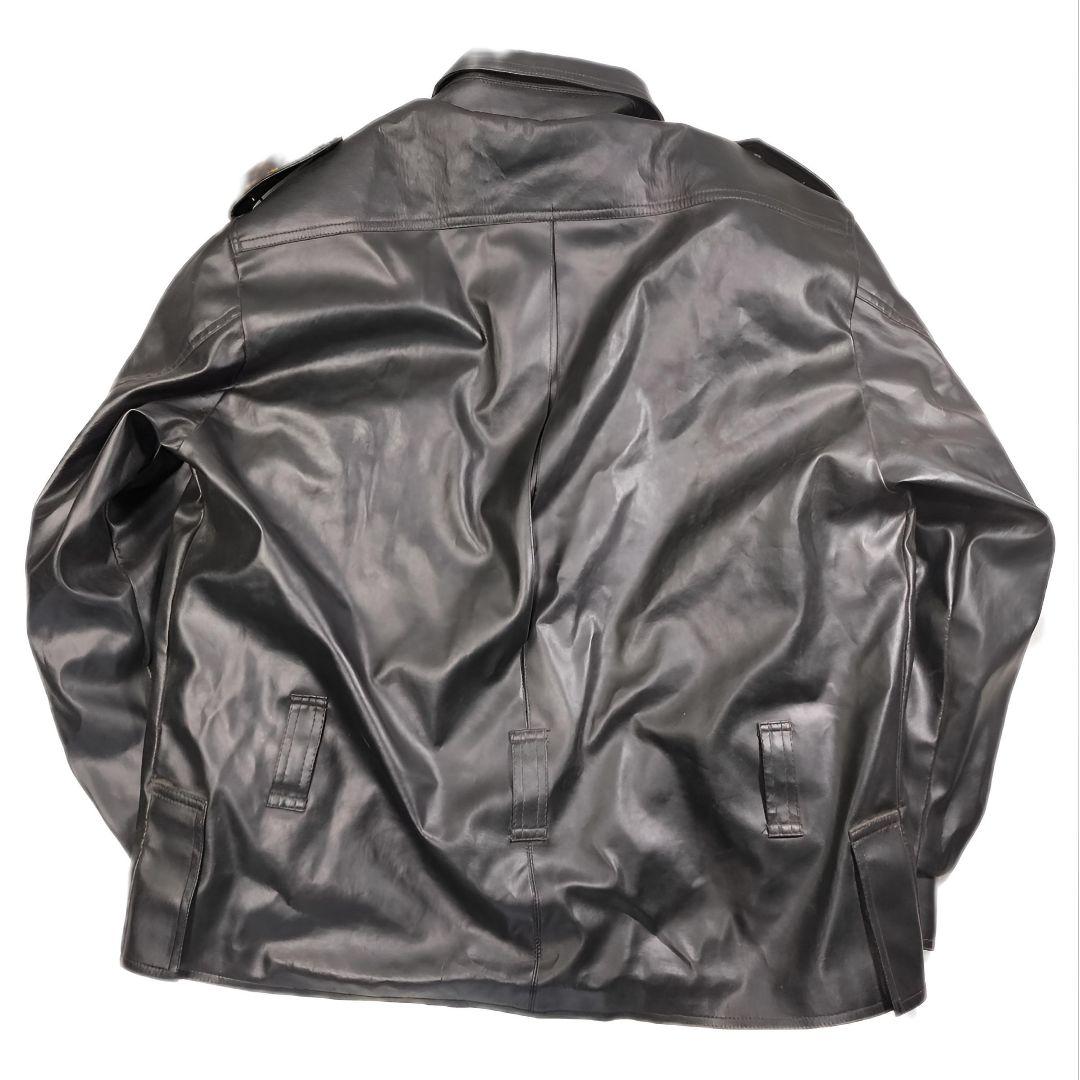 ロシア軍 実物 ロシア内務省 警察 PPS レザージャケット 52-3くらい