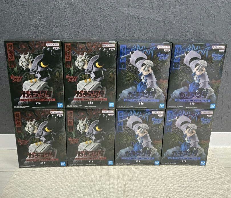 ガチアクタ VIBRATION STARS ルド ザンカ フィギュア 2種　8体