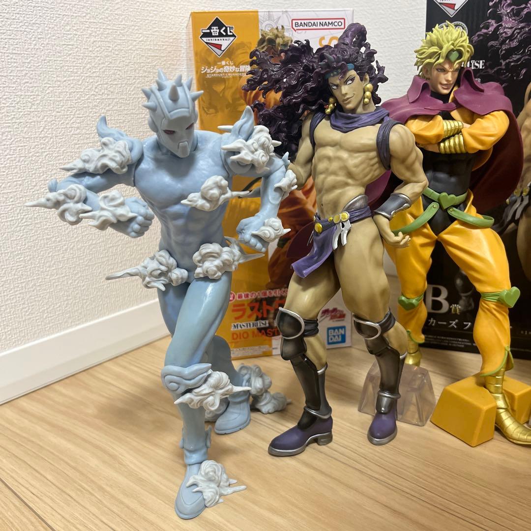 一番くじ　ジョジョ　フィギュア5体セット　DIO カーズ　承太郎