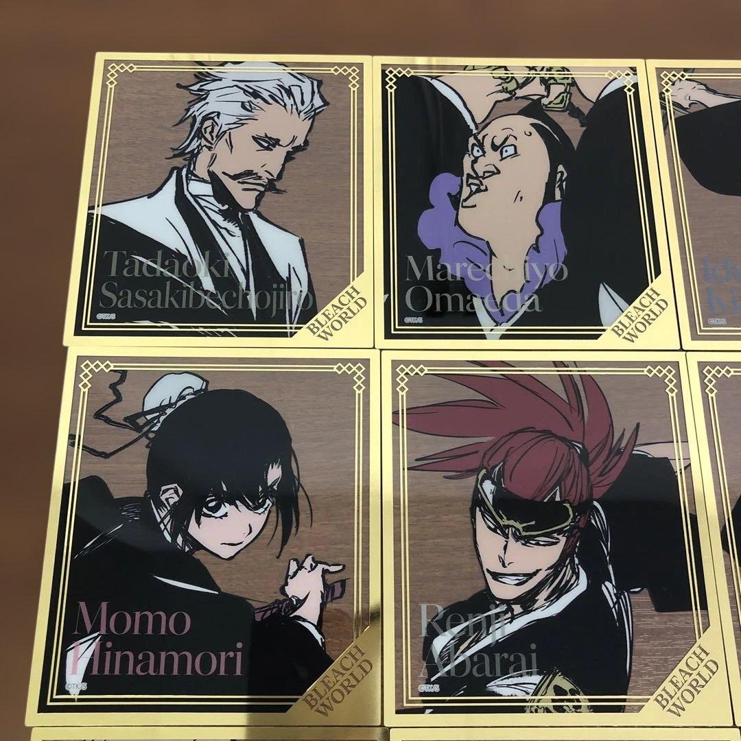 ❶①BLEACH WORLD クリアミニ色紙 箔押し 全18種 フルコンプ