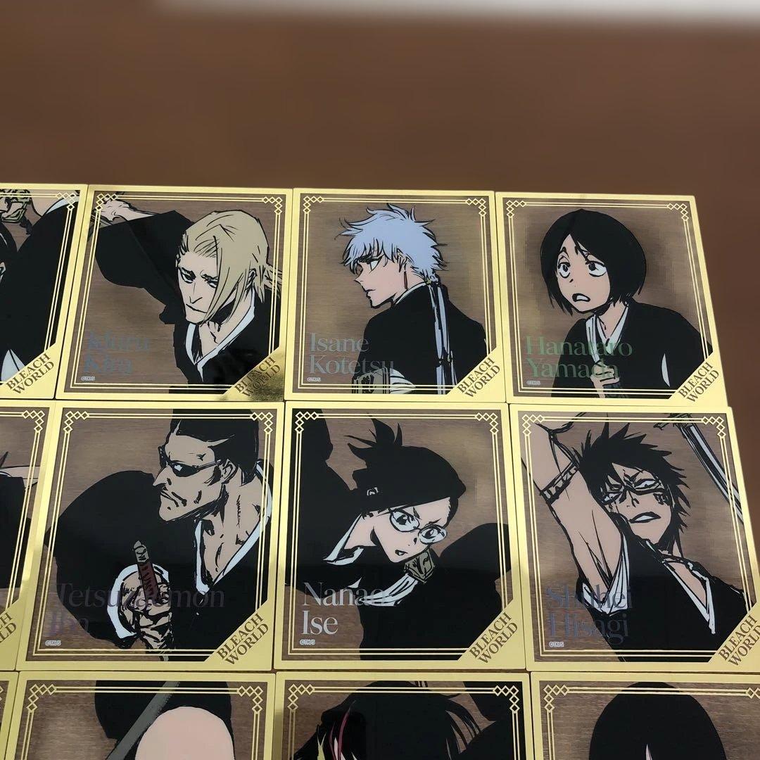 ❶①BLEACH WORLD クリアミニ色紙 箔押し 全18種 フルコンプ