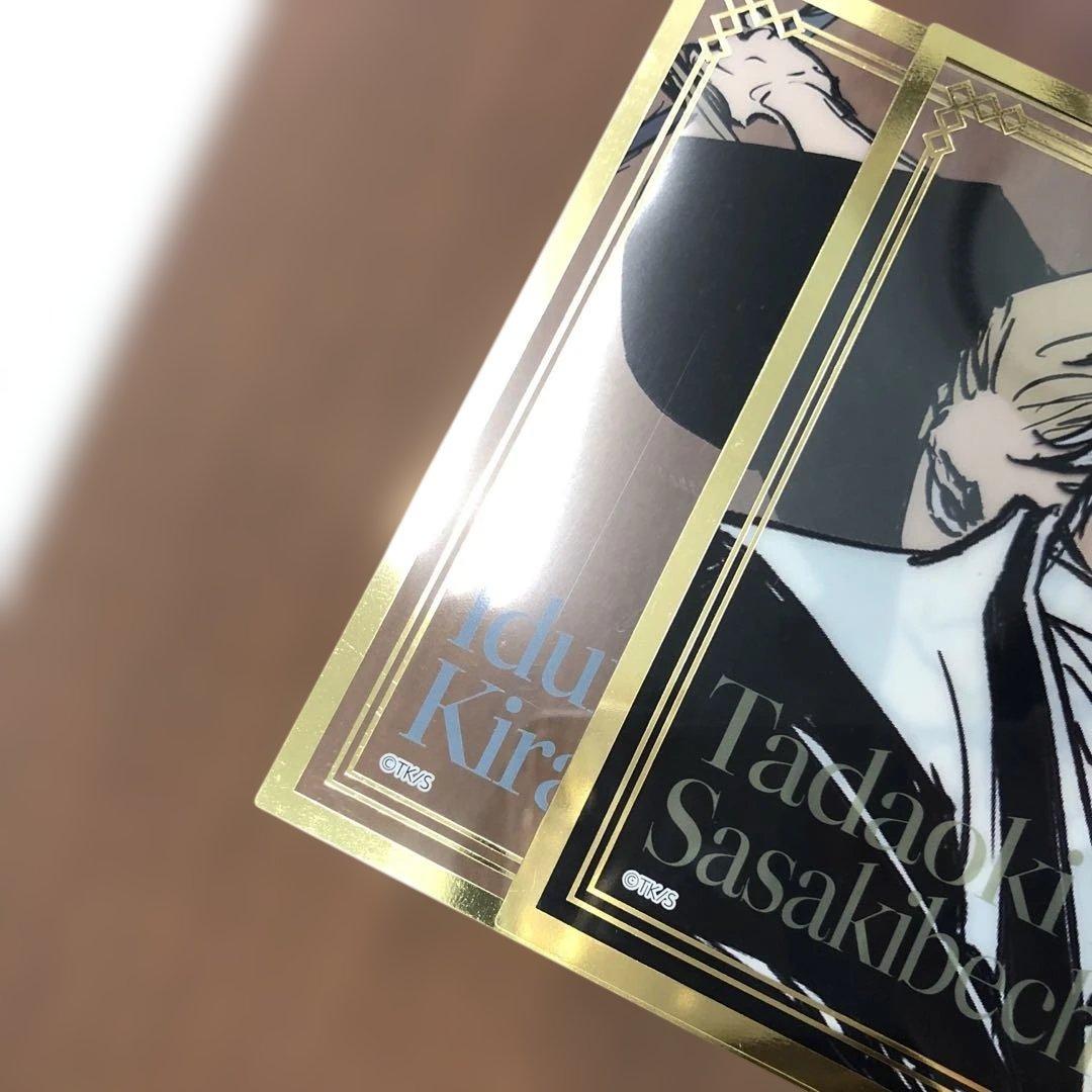 ❶①BLEACH WORLD クリアミニ色紙 箔押し 全18種 フルコンプ