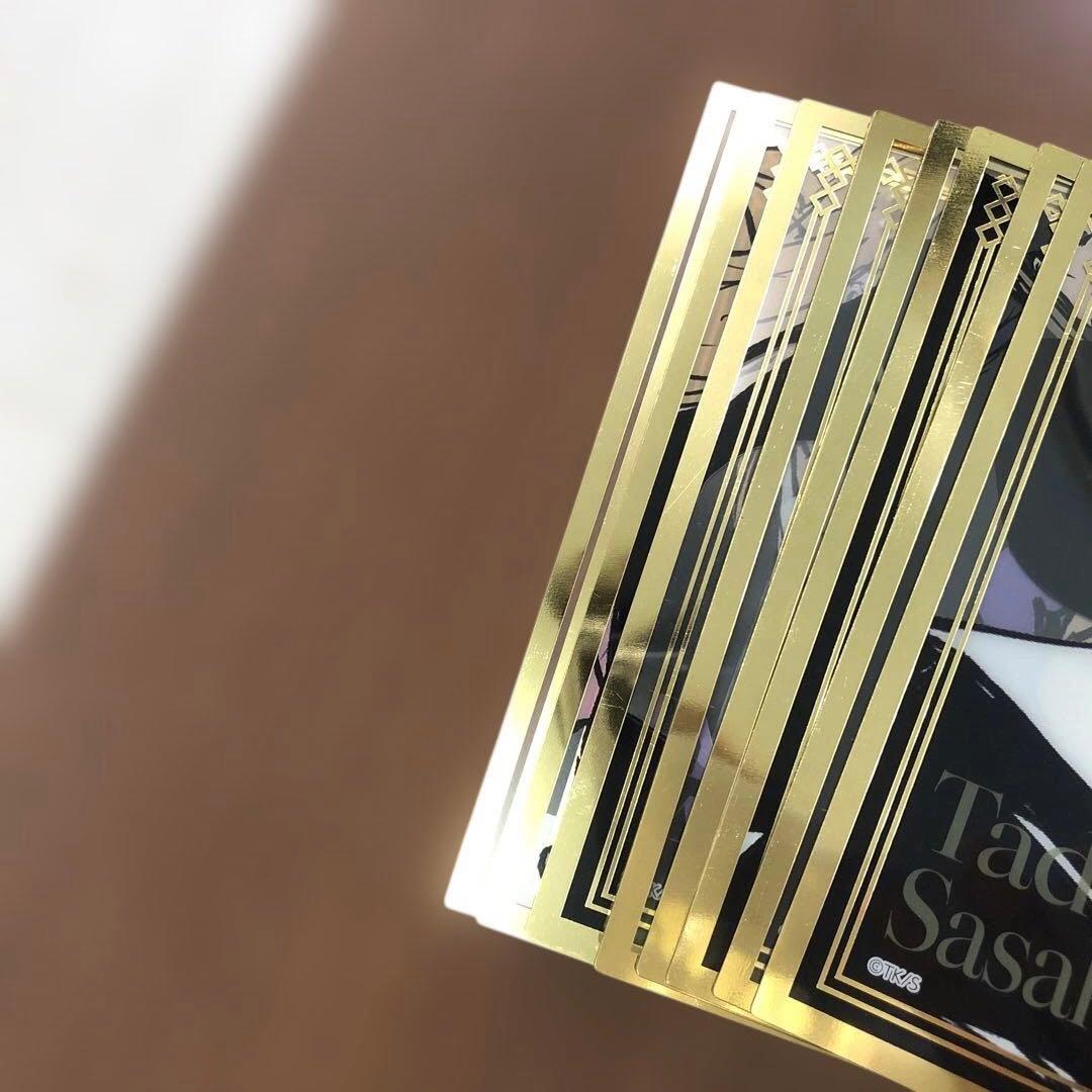 ❶①BLEACH WORLD クリアミニ色紙 箔押し 全18種 フルコンプ