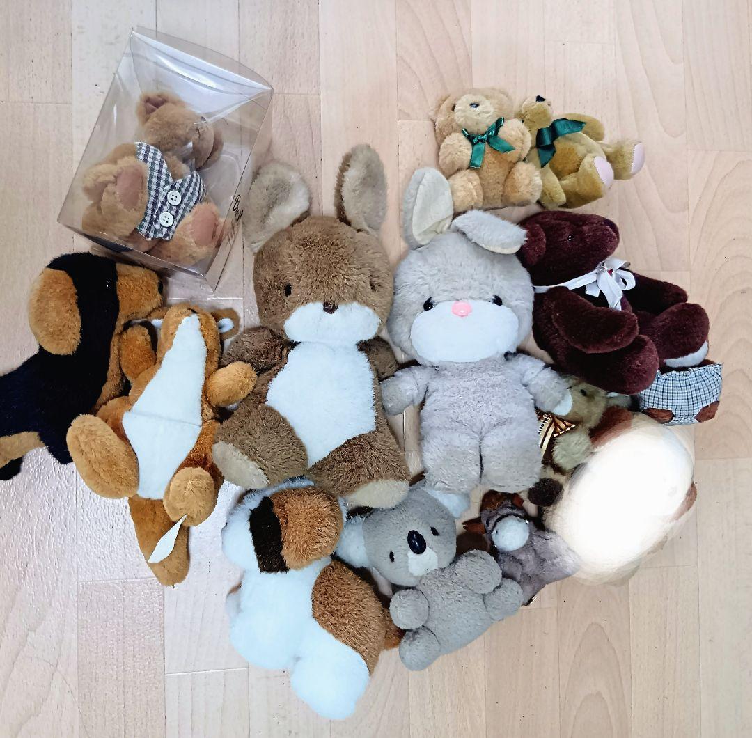 昭和レトロ ぬいぐるみ　吉徳 サンアロー アルファ タイトー MSP　まとめ売り