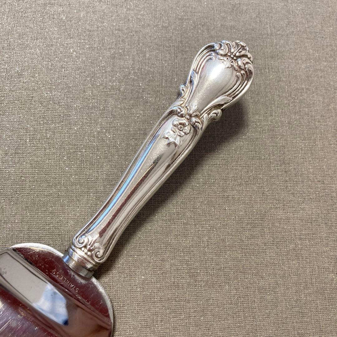 ケーキサーバー　純銀　スターリングシルバー アンティーク