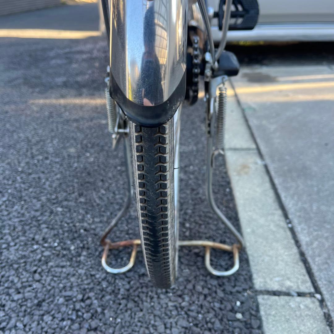 【引き取り限定】Panasonic 自転車 ビビ バディ 26インチ 前カゴ付