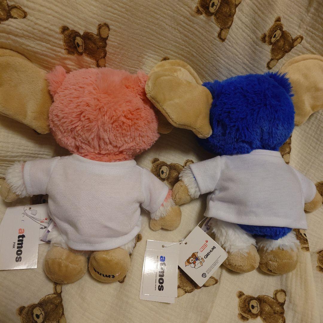 atmos×niciコラボ グレムリン ぬいぐるみ セット　シリアルナンバー有