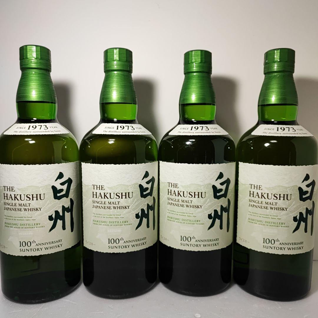 白州　ウィスキー　100周年記念　蒸溜所ラベル　12本