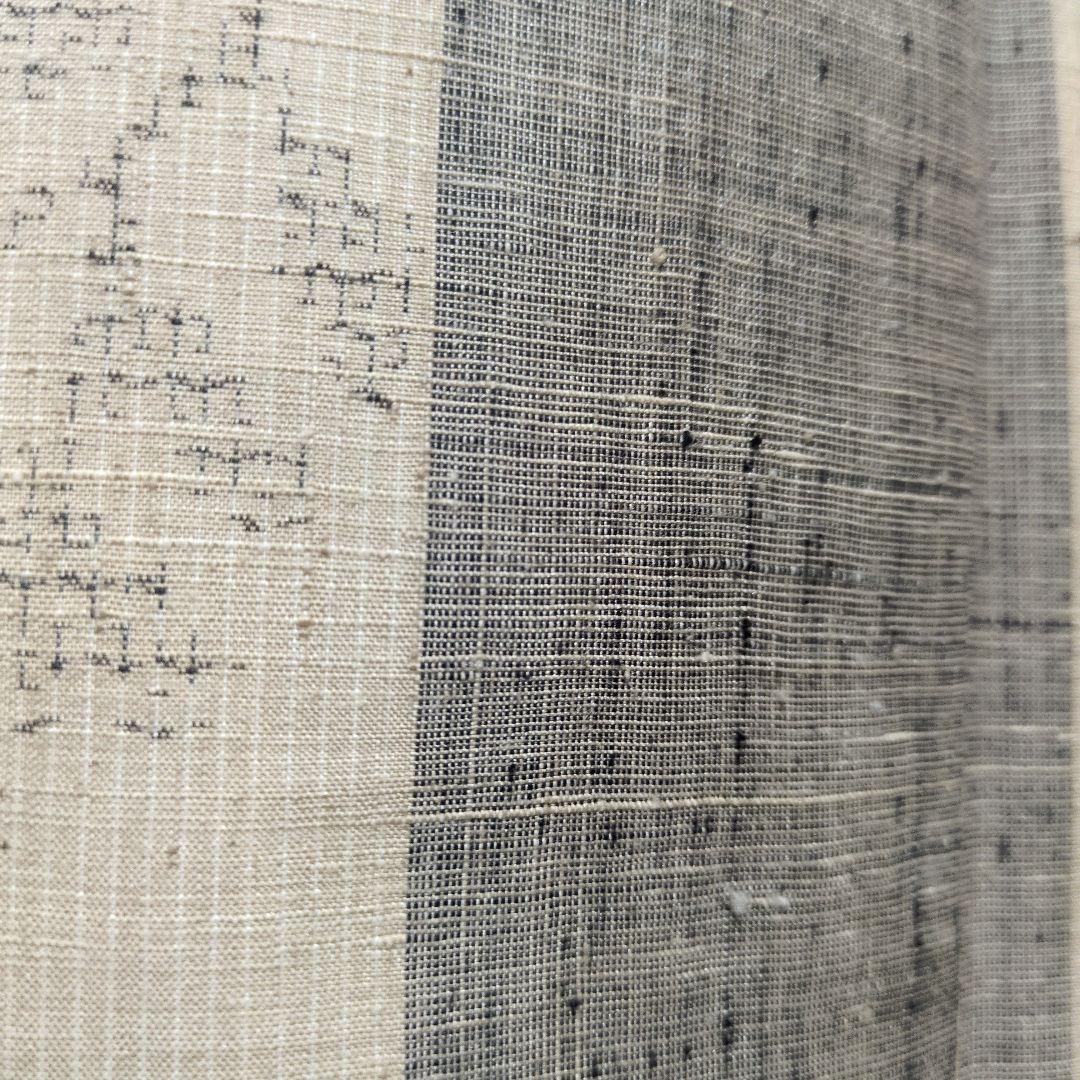 美品 結城紬 丈161 裄67.5 証紙あり ガード加工あり