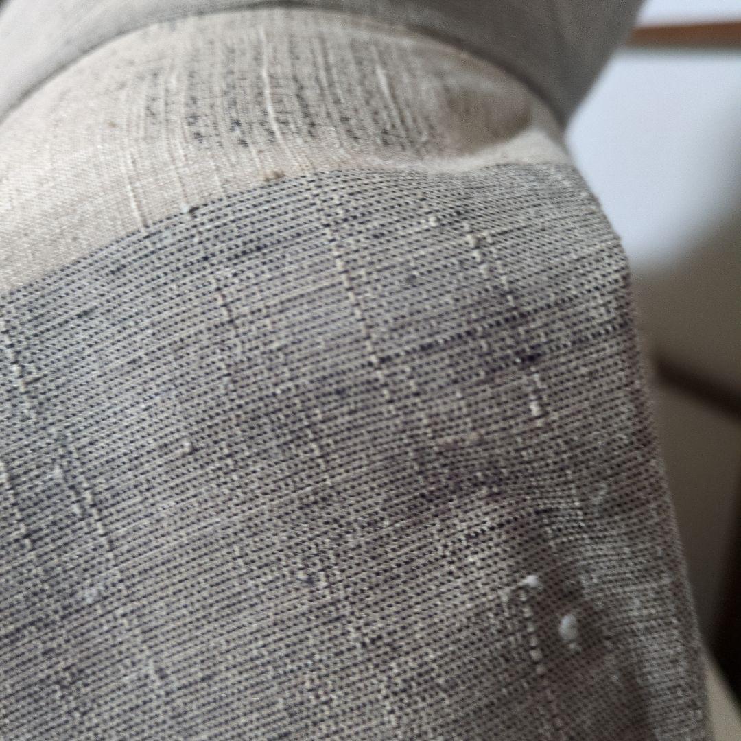 美品 結城紬 丈161 裄67.5 証紙あり ガード加工あり