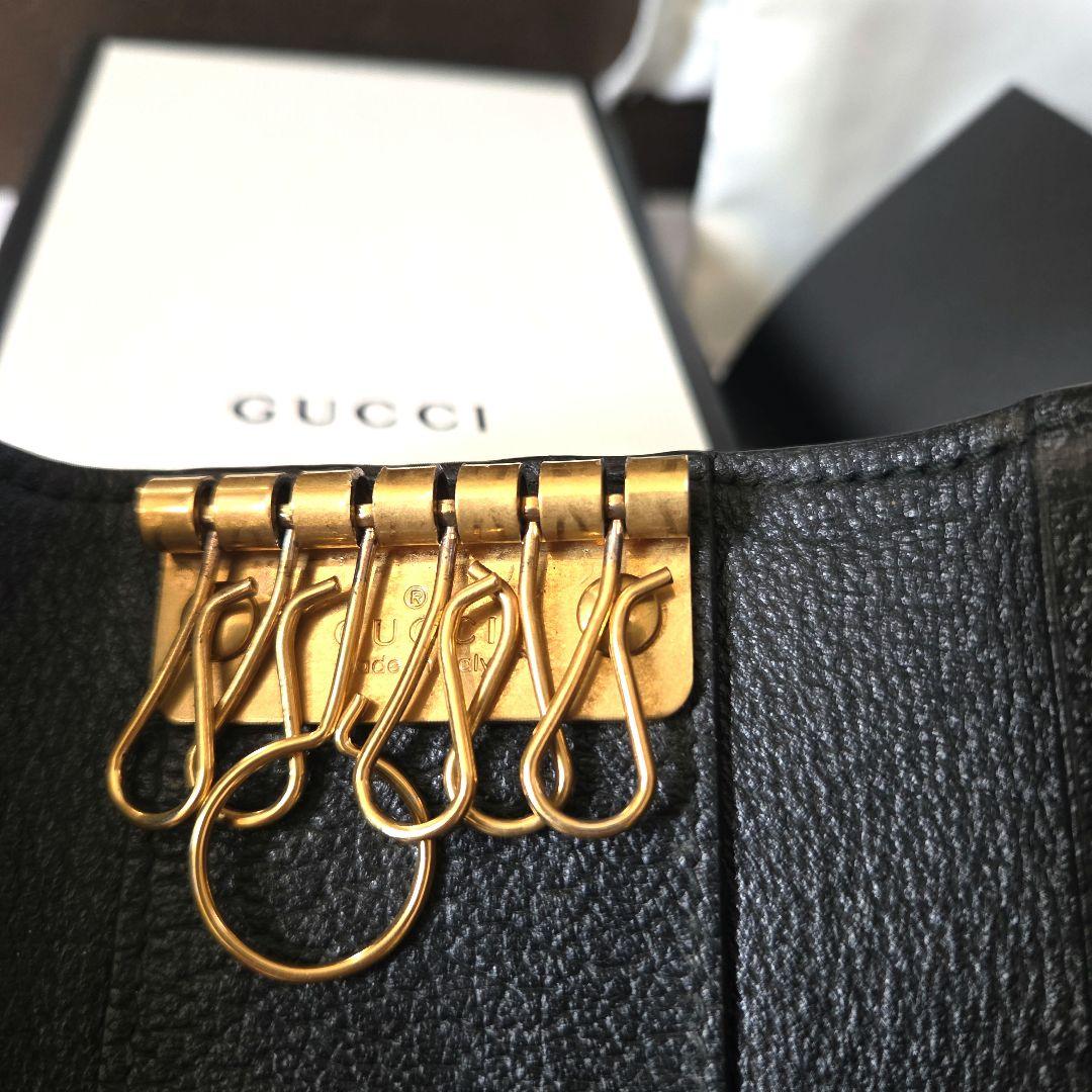 グッチ　GUCCI　GG 6連キーケース