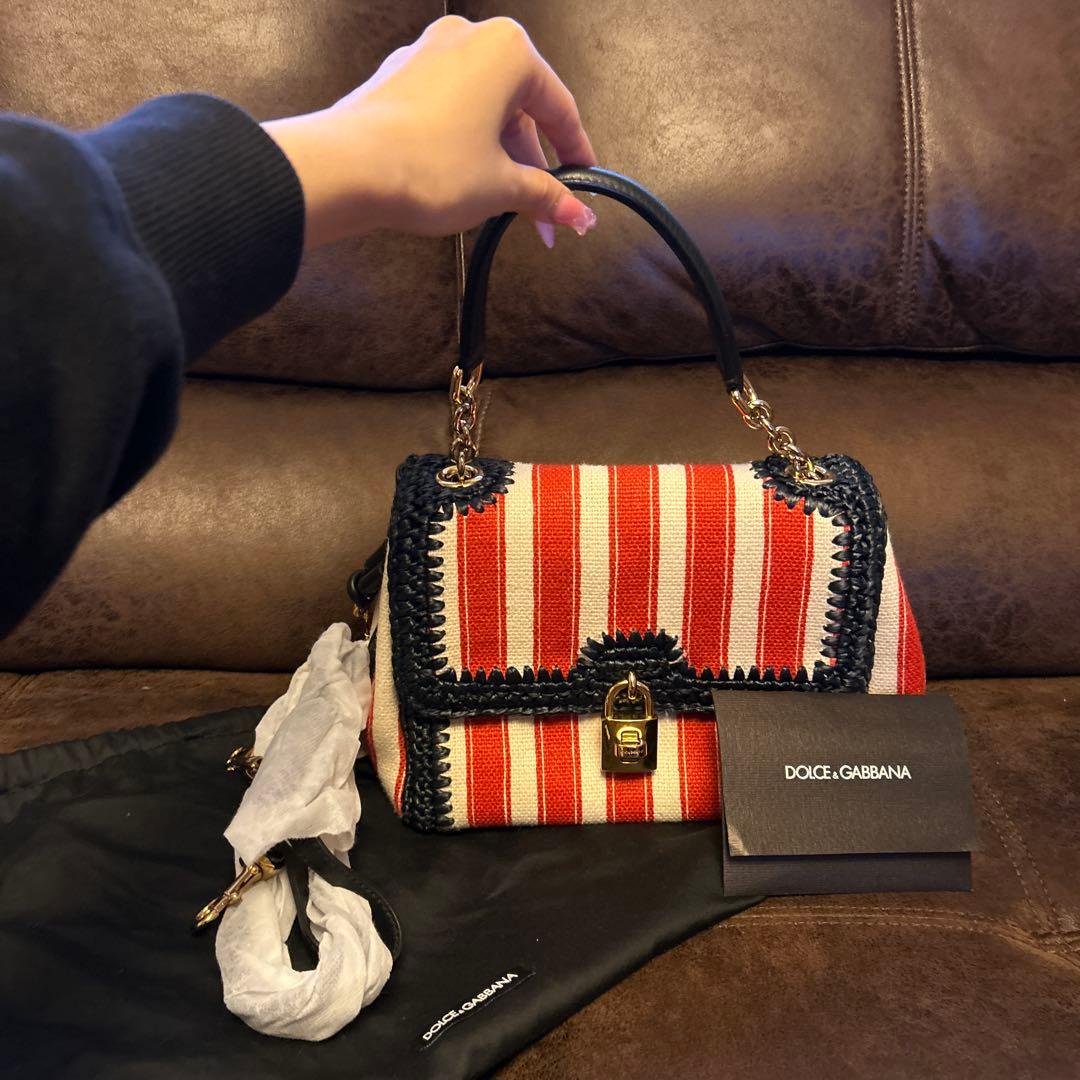 【新品】DOLCE and GABBANA 2way 貴重モデル ハンドバッグ