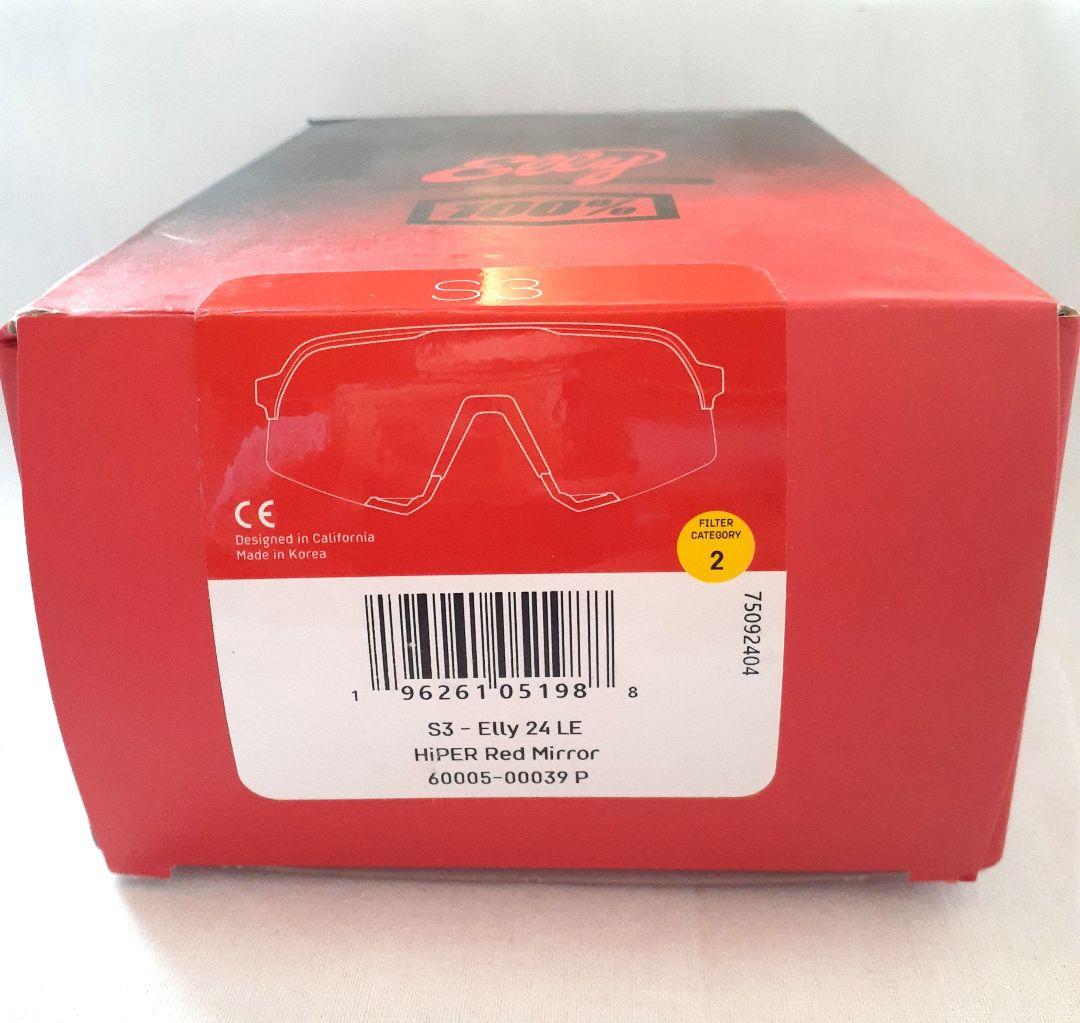 100% S3 エリー・デラクルーズ モデル ワンハンドレッド サングラス