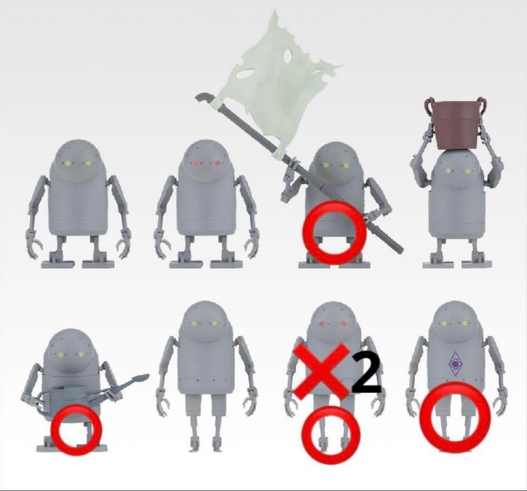 ニーアオートマタ一番くじA賞 B賞 ✖️2 ラストワン賞 フィギュア 下位賞セット