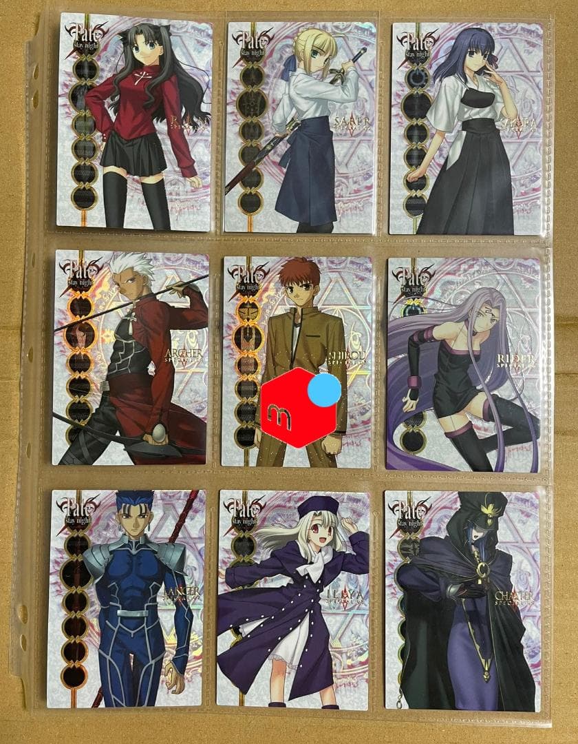 Fate/stay night FACT CARD 108種コンプリートセット
