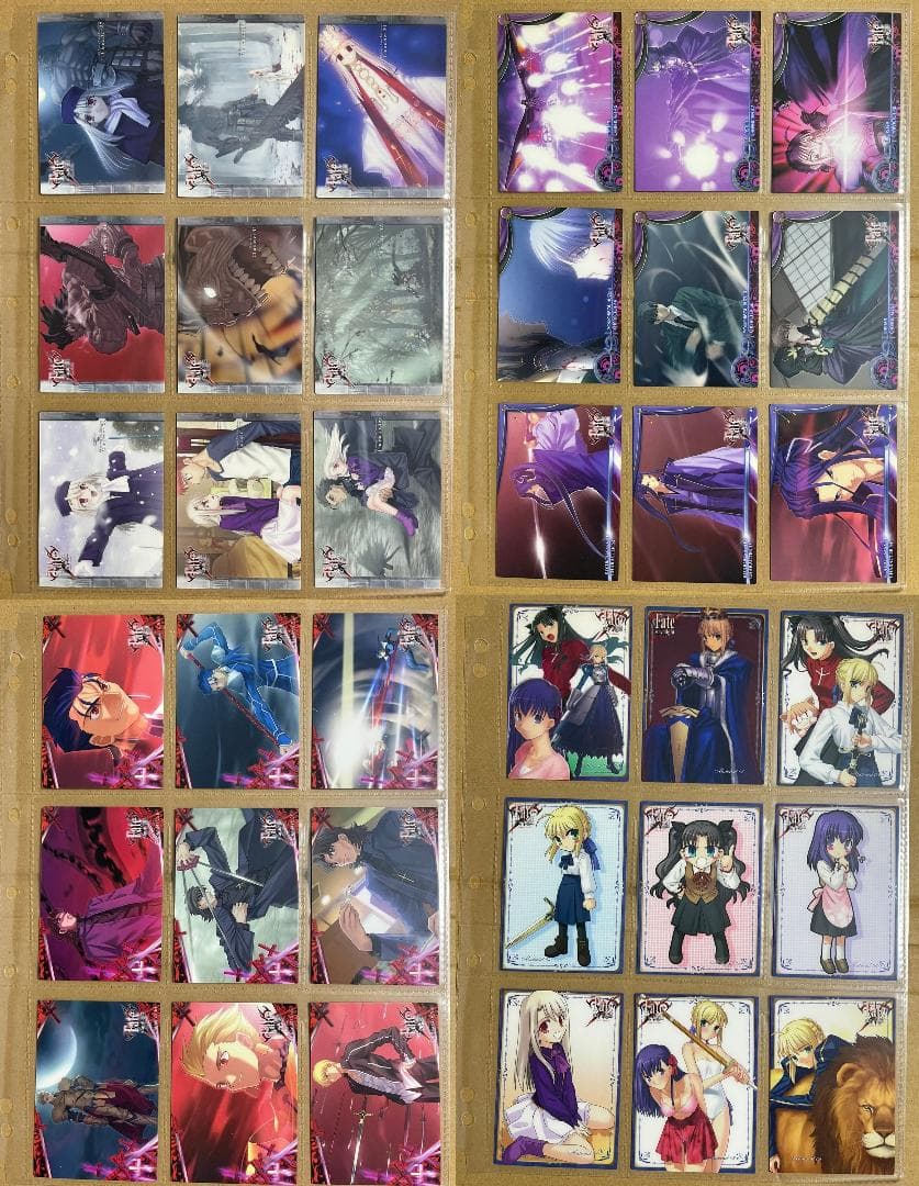 Fate/stay night FACT CARD 108種コンプリートセット