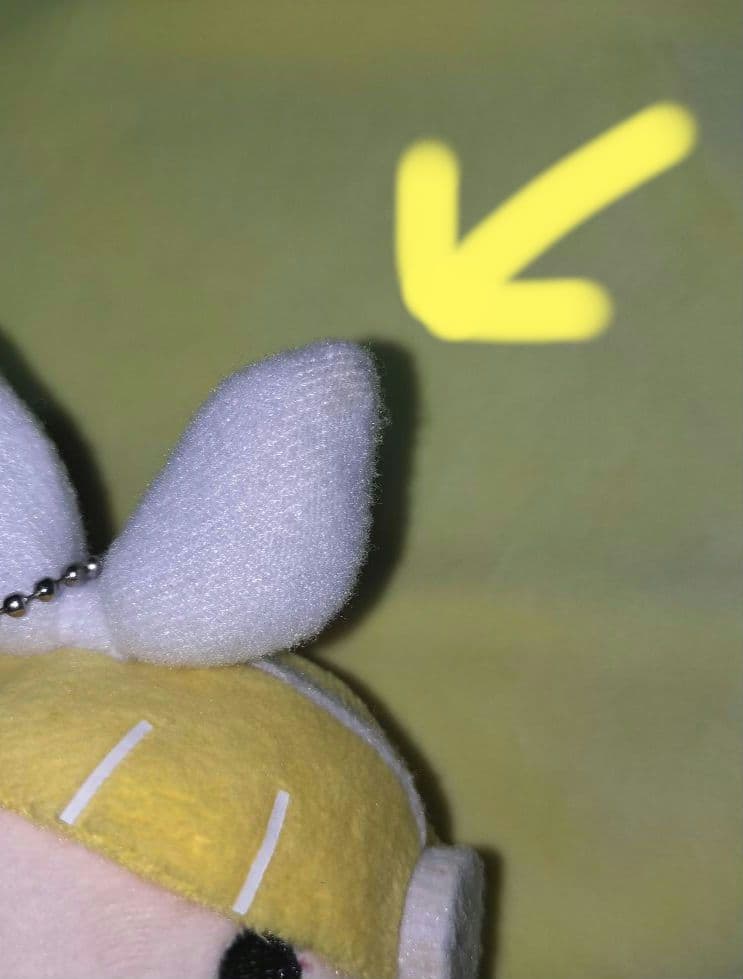 鏡音リン　まめめいと　ぬいぐるみ