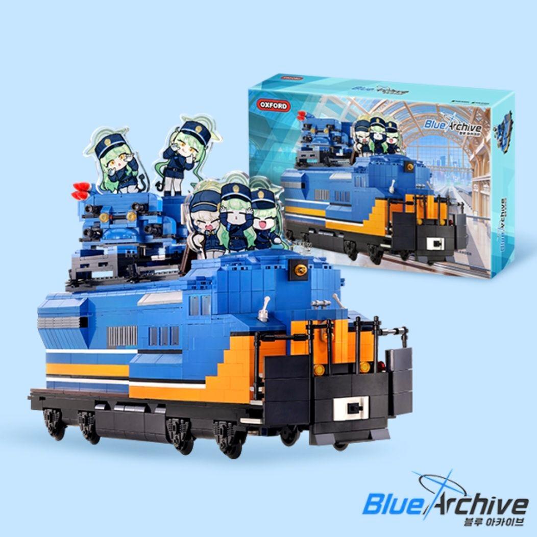 ブルアカ ハイランダー 鉄道学院 組立列車 海外限定 ブルーアーカイブ