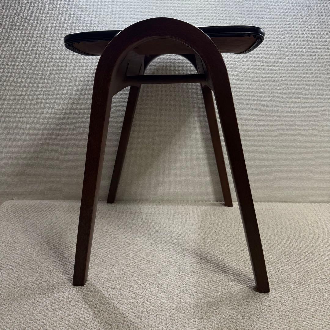 秋田木工 剣持勇 IDC AKIMOKU スツール ブラック