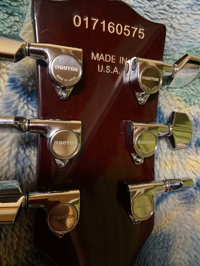 PUフロントはギブソン製！チブソンLesPaul Standardペグはゴトー製