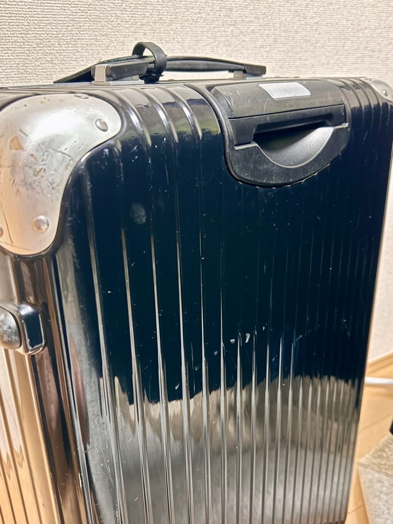 【値下げ】【実用品中古(正規品)】リモワ　スーツケース　リンボ　95L ブラック