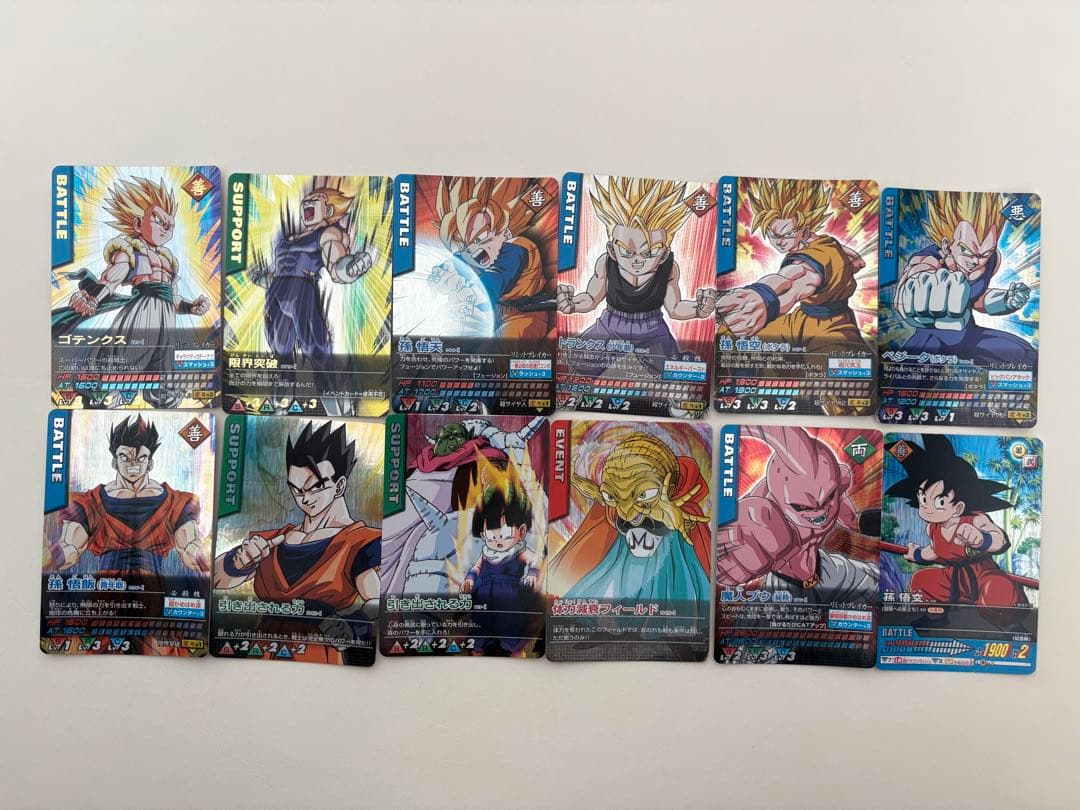 【美品】ドラゴンボール　DRAGONBALLデータカードダス　まとめ売り186枚