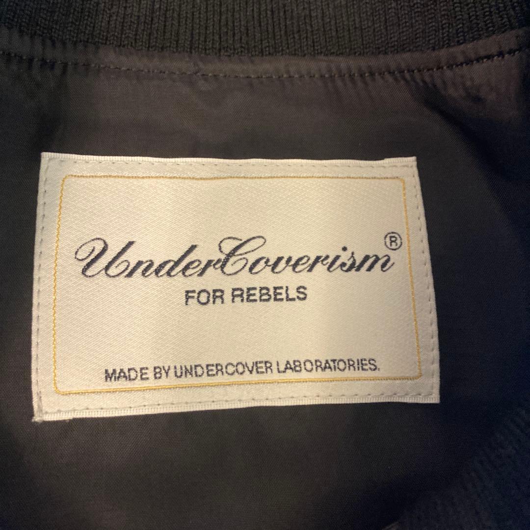 14ss UNDERCOVERISM アンダーカバー リブ レザー ライダース
