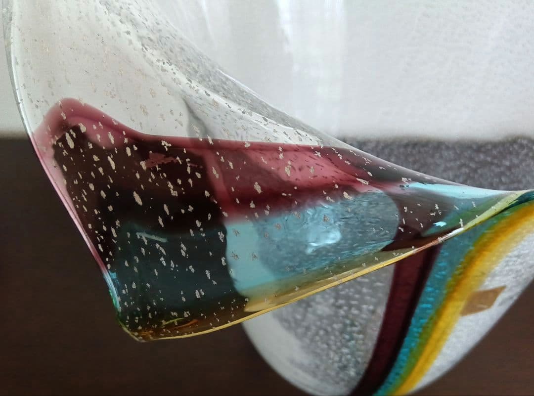 最終価格 ムラーノ ザネッティ MURANO Zanetti 花瓶/置物