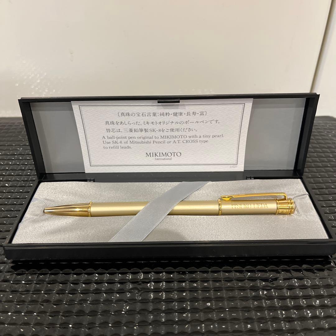 (未使用非売品)MIKIMOTO×ITSUKO UEDAコラボボールペン