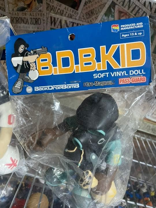 メディコム トイ　 バックドロップボム　フィギュア　BACK DROP BOMB