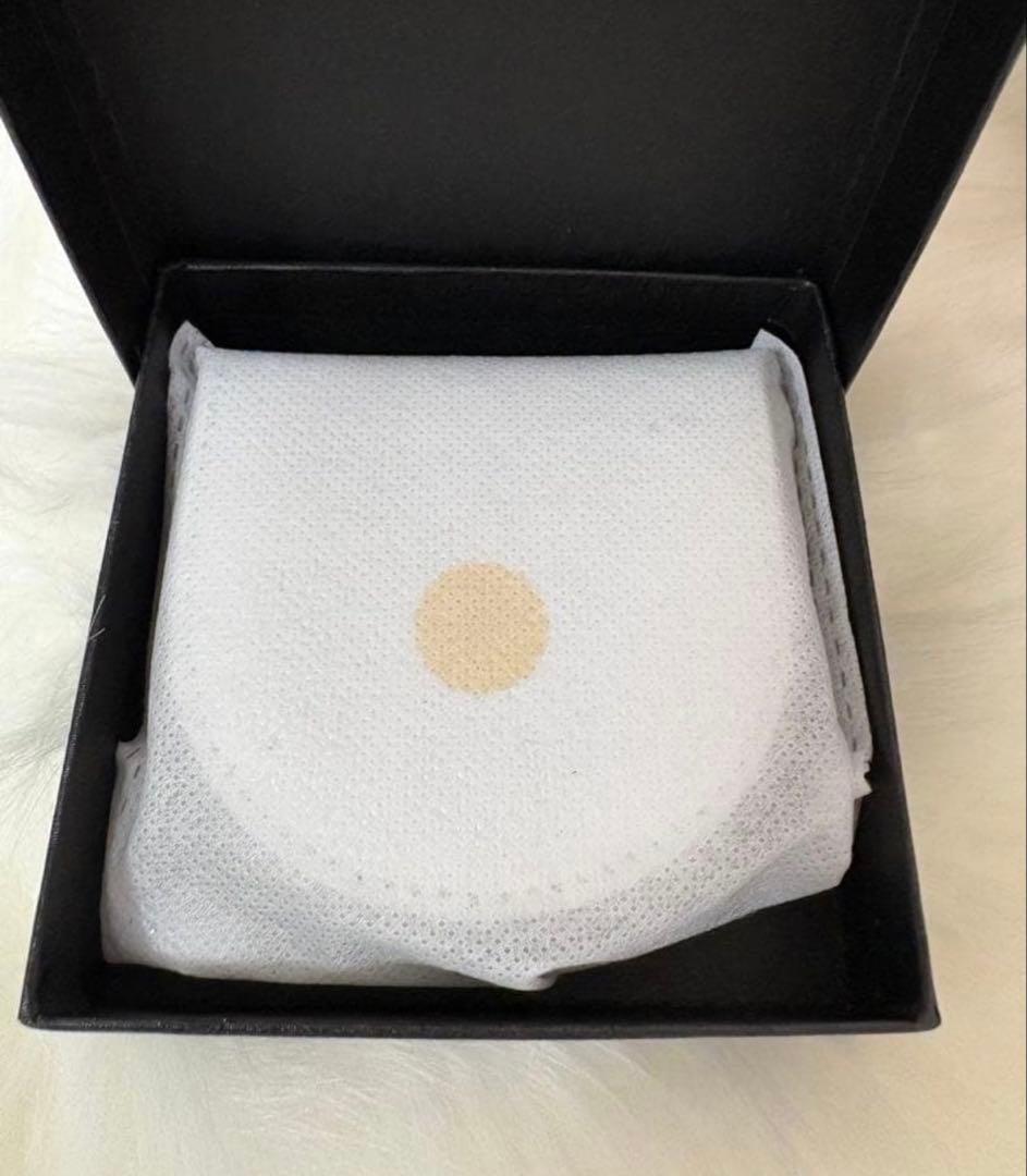 【新品未開封】皇居財布 ケース　小銭入れ馬蹄型 シルバー牛革 入手困難品