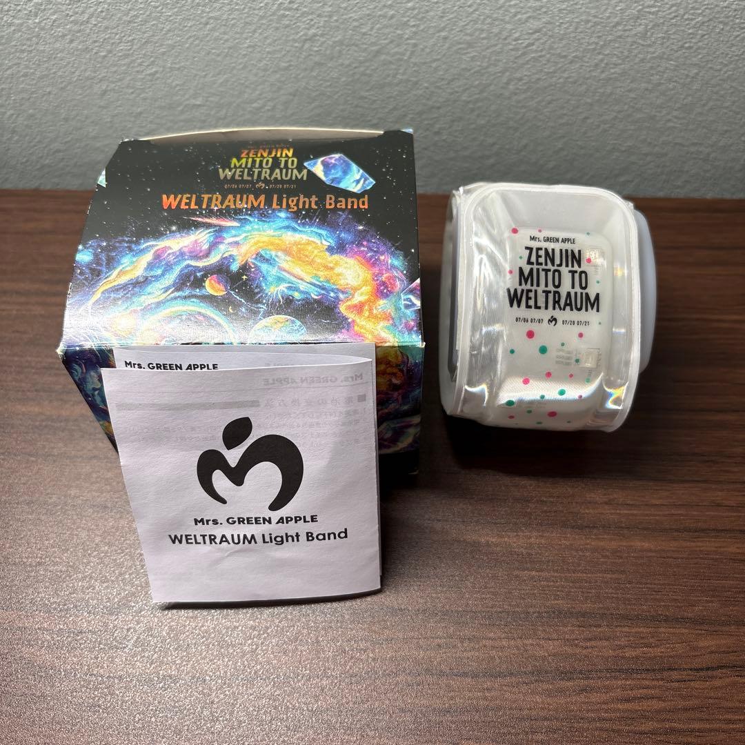 Mrs. GREEN APPLE ゼンジン未到とヴェルトラウム　ライトバンド