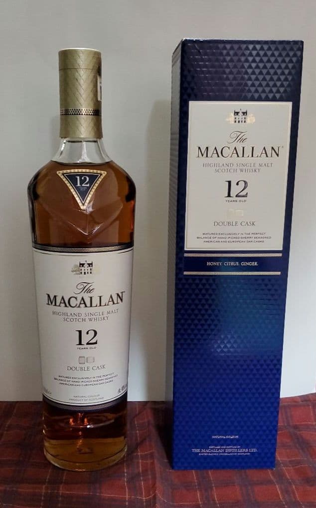 【ザ・マッカラン】 ダブルカスク12年 40度700ml 箱付スコッチウイスキー