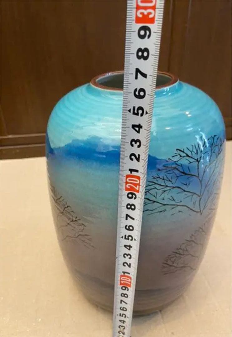 九谷焼　花瓶　壺　光陽