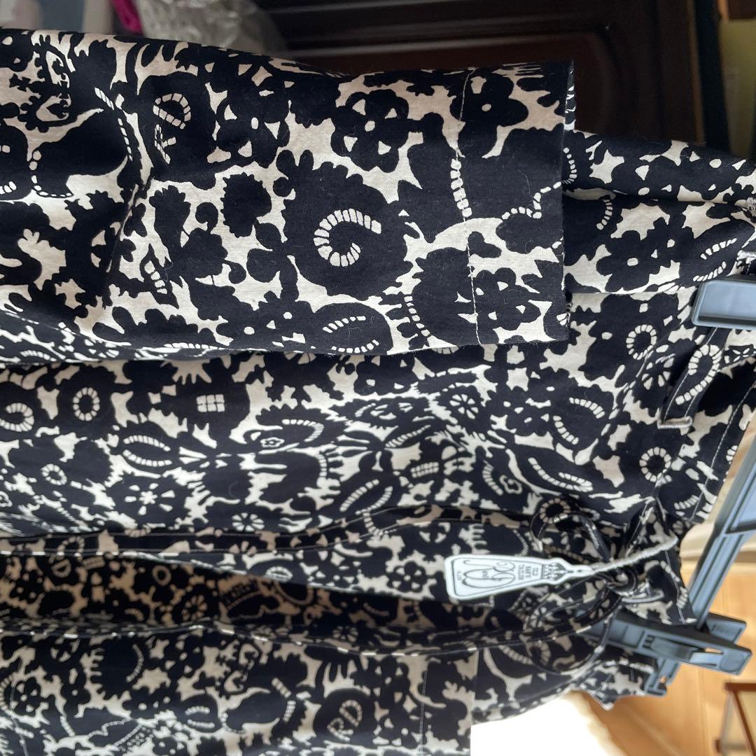 オールドマンズテーラー モノトリックプリントストリングスカート