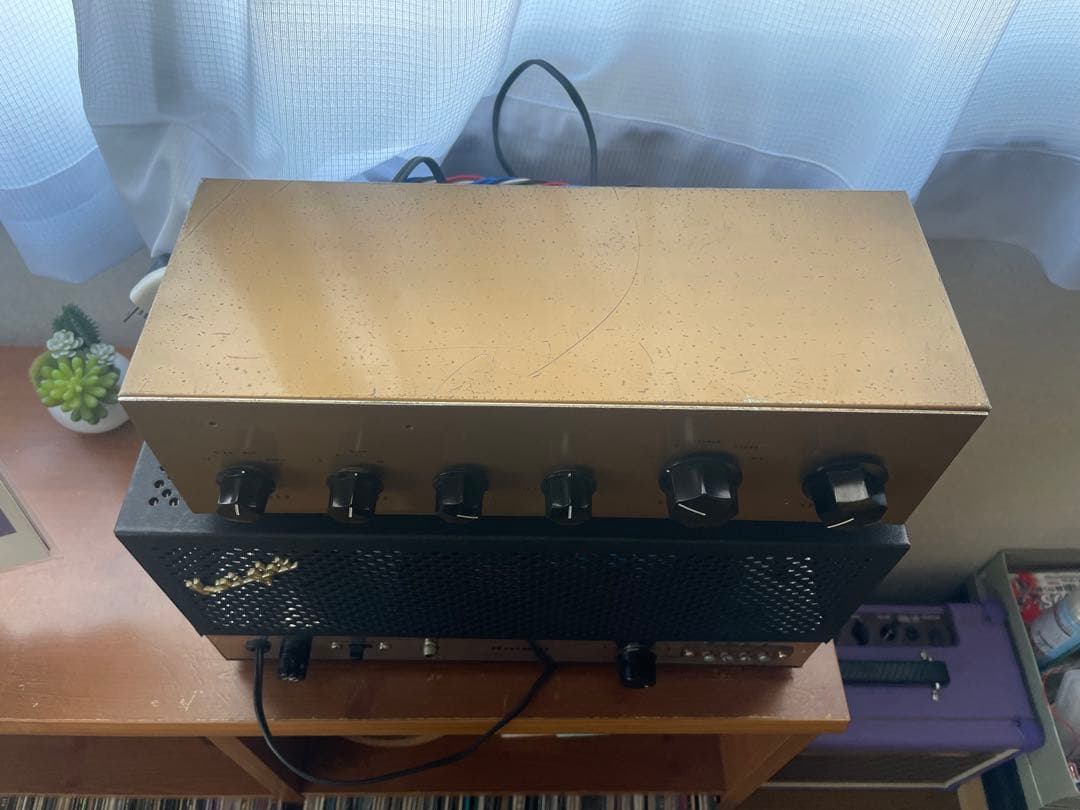 ヒースキット　WA-P2 プリアンプ、ナイト　パワーアンプ モノラルアンプセット