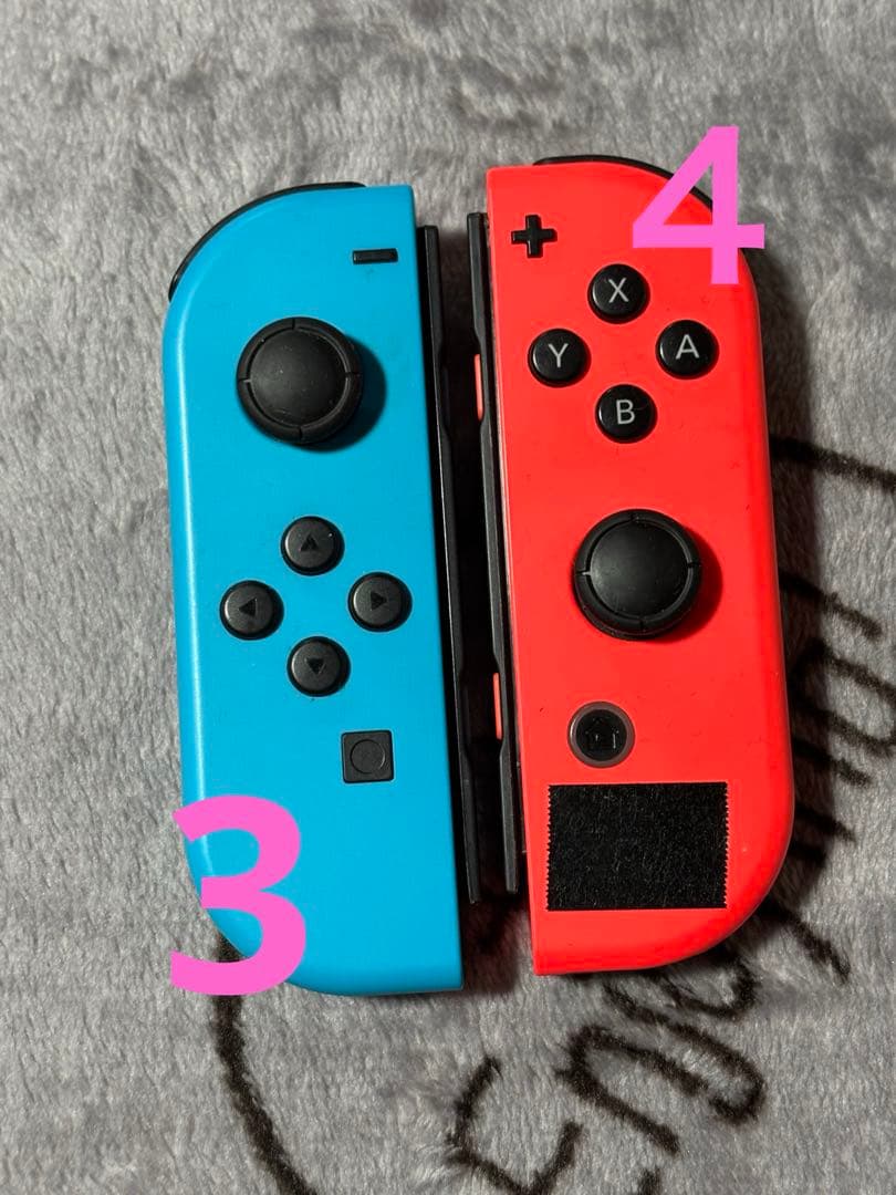 Nintendo Switch 本体 + ジョイコン4個　ジャンク品