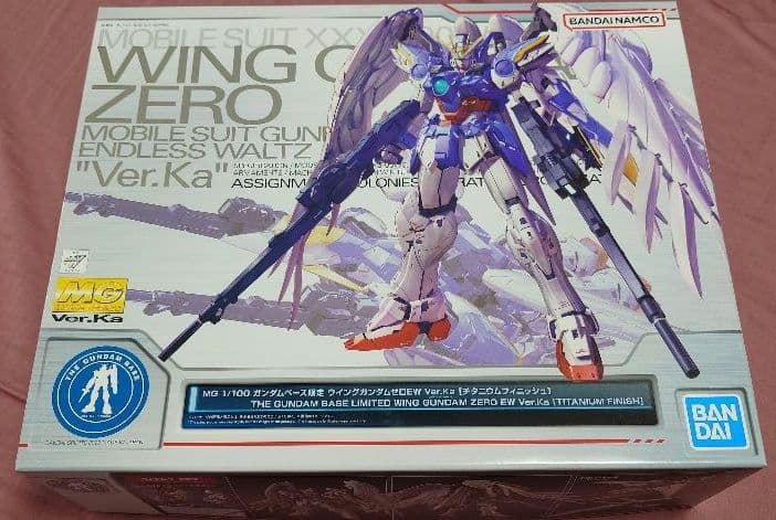 MG 1/100 ウイングゼロEW Ver.Ka [チタニウムフィニッシュ]