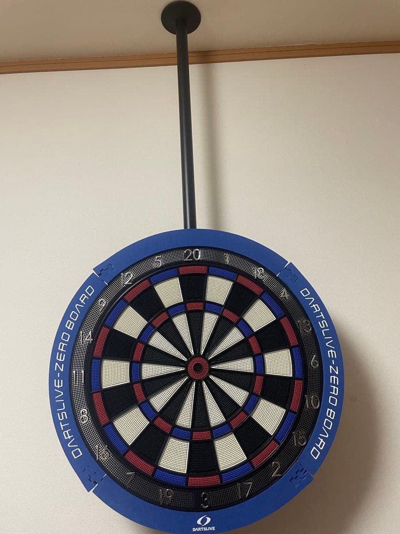 ダーツ ライブ ゼロ ボード ポール スタンド セット 静音 15.5 インチ