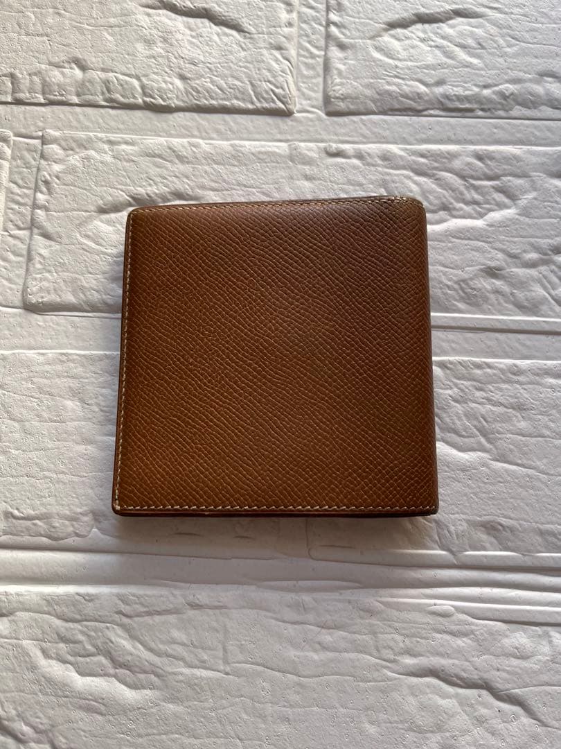 HERMES ❤️ゴールド❤️二つ折り財布