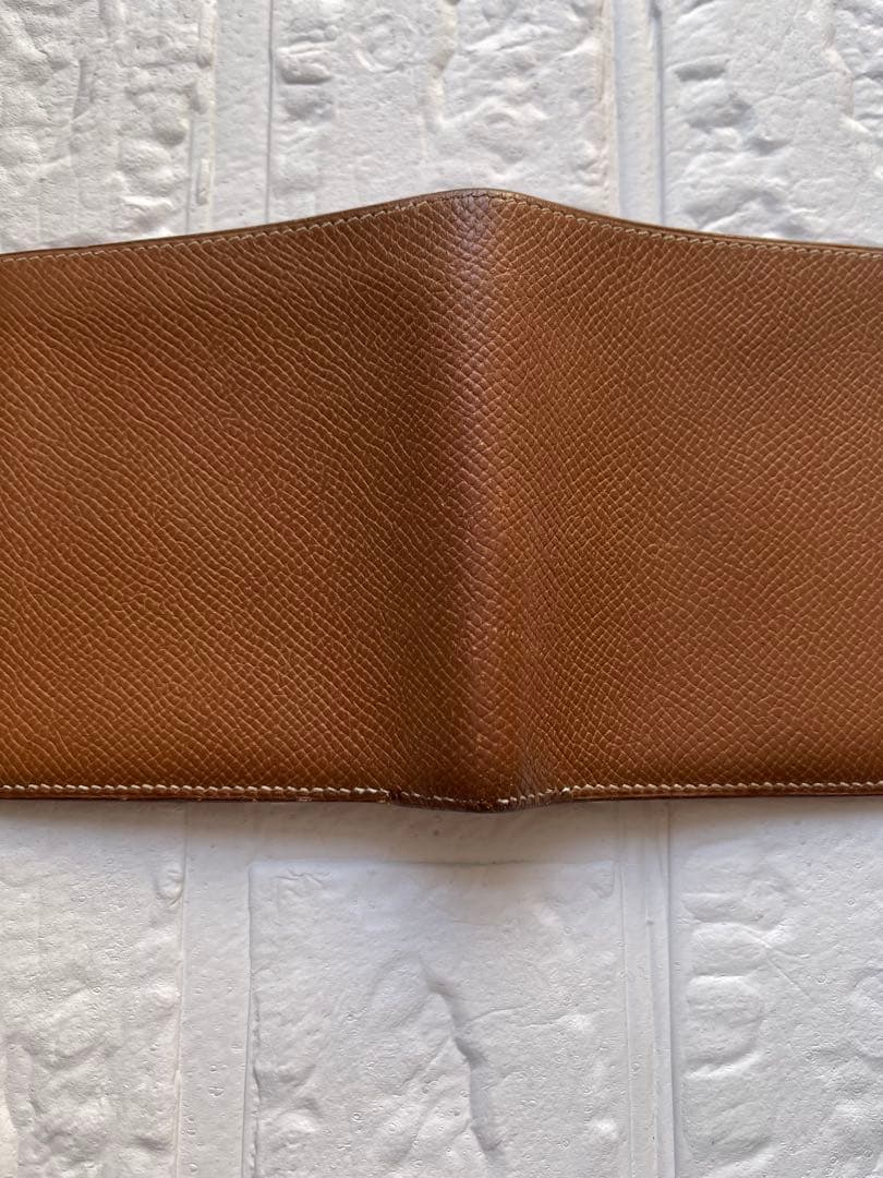 HERMES ❤️ゴールド❤️二つ折り財布