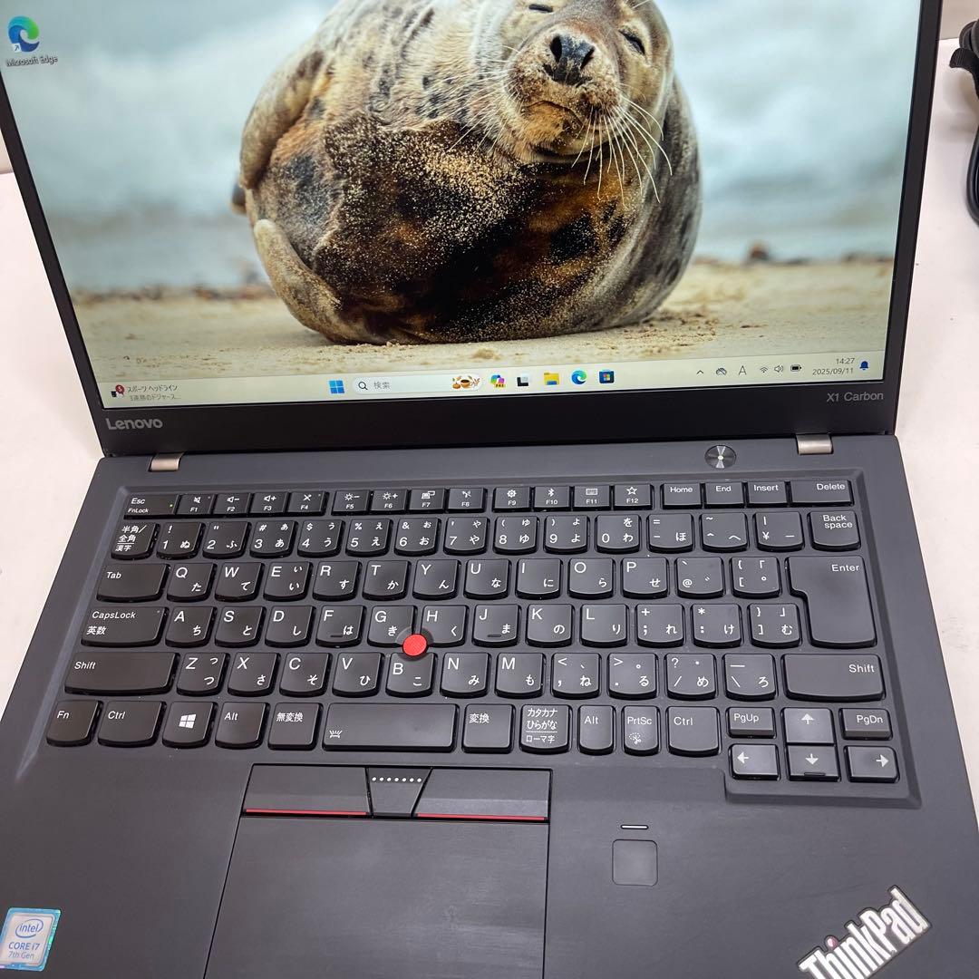 #249 レノボ Thinkpad X1 Carbon i7-7500U 8GB