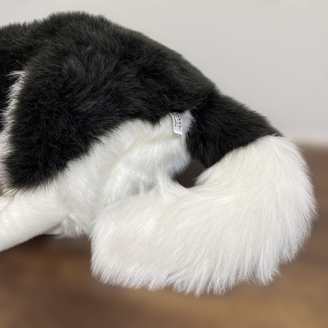 HANSA ボーダーコリー　等身大　ぬいぐるみ　リアル