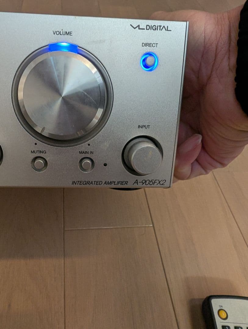 A-905FX2 プリメインアンプ シルバー