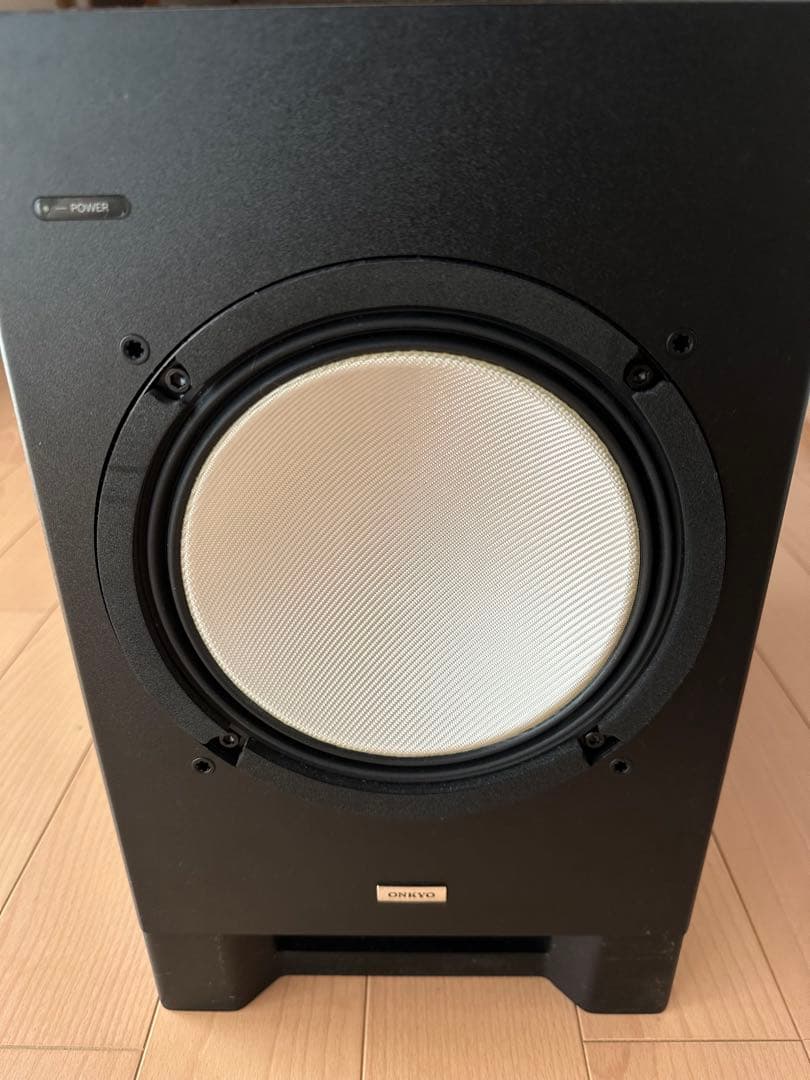 美品Onkyo アンプ内蔵サブウーファー　SL-A250 オンキョー